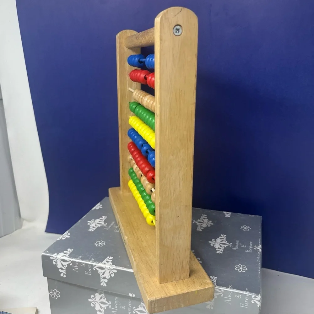 Melissa & Doug Colorful Wooden Abacus